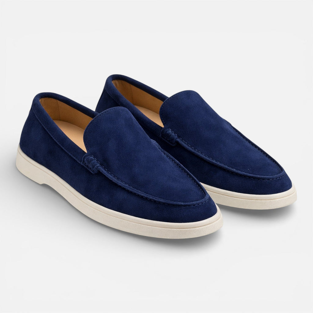 Men's Suede Slip-On Loafers | Comfortable Casual Shoes for Everyday Wear