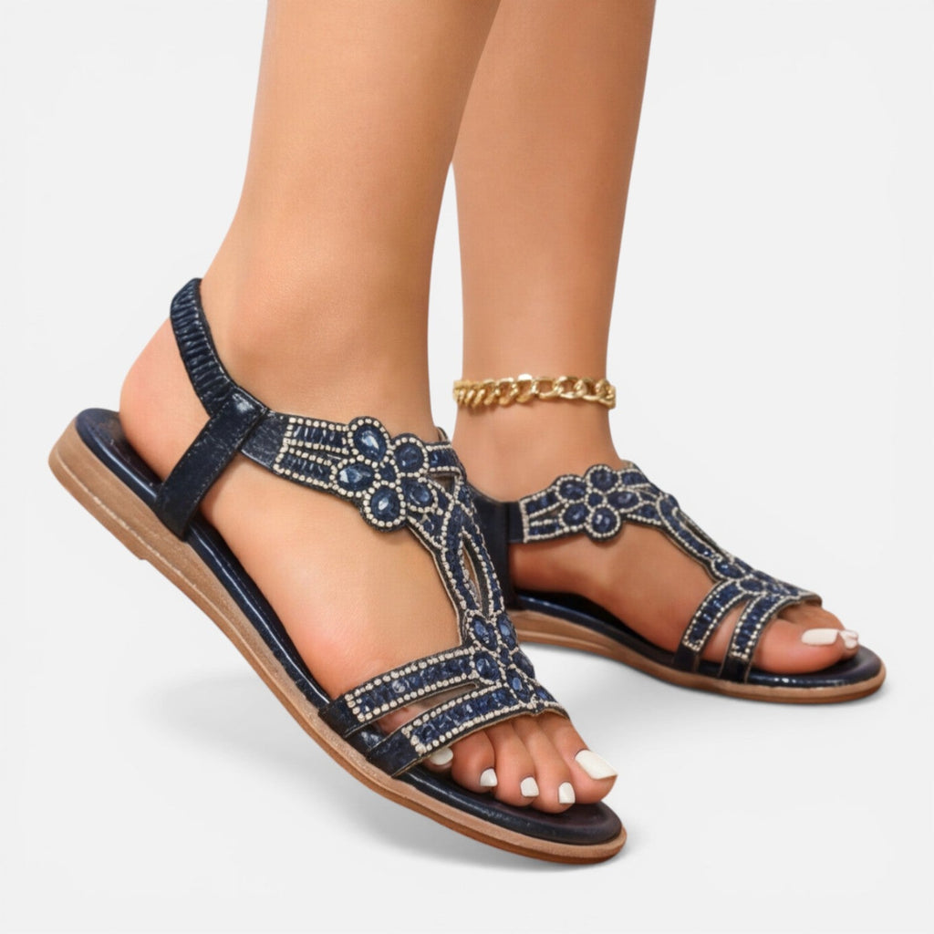 Orthopedic Wedge Sandals for Women | Arch Support | Comfortable Walking Shoes