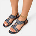 Orthopedic Wedge Sandals for Women | Arch Support | Comfortable Walking Shoes