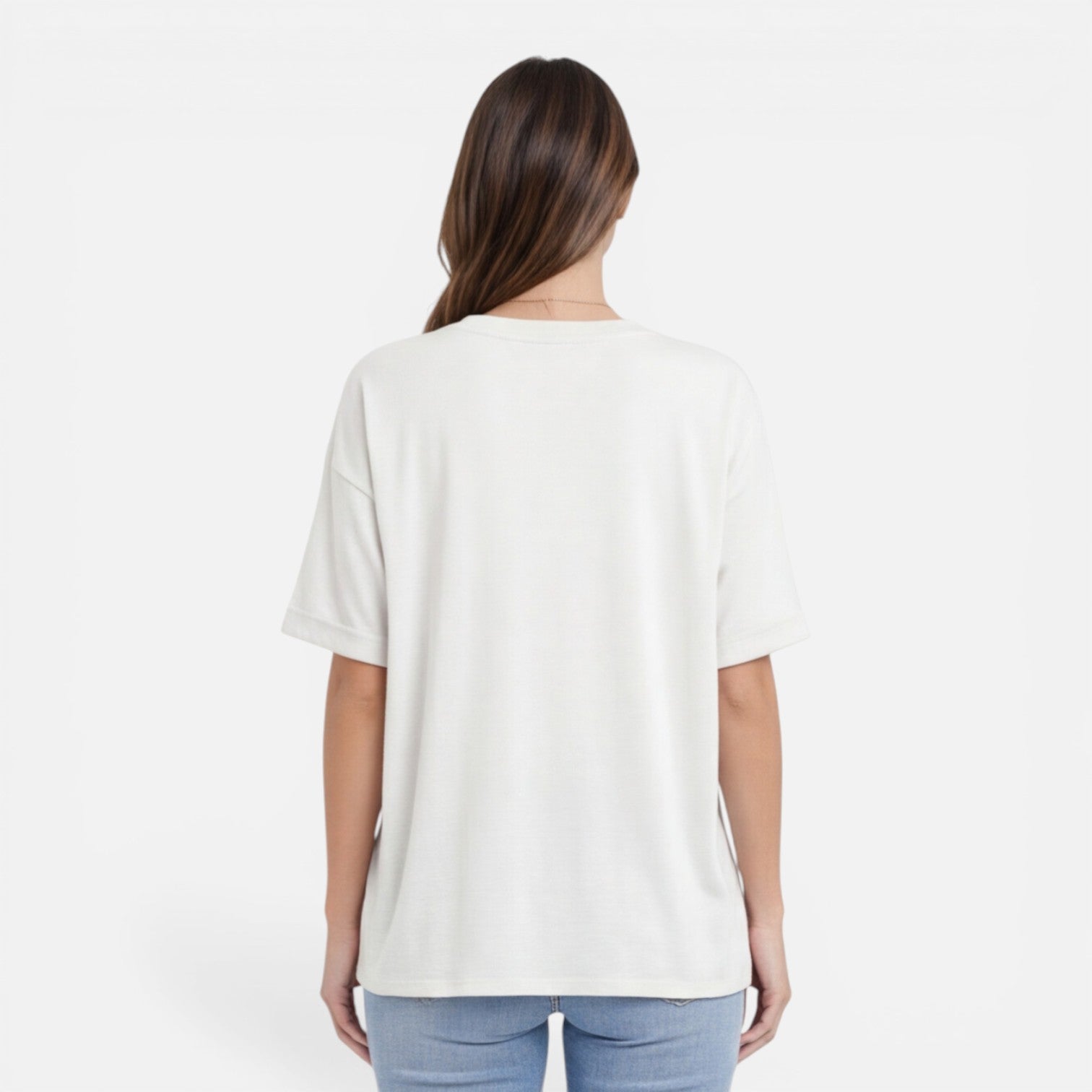Oversized Cotton T-Shirt for Women | Lightweight & Breathable Daily Wear
