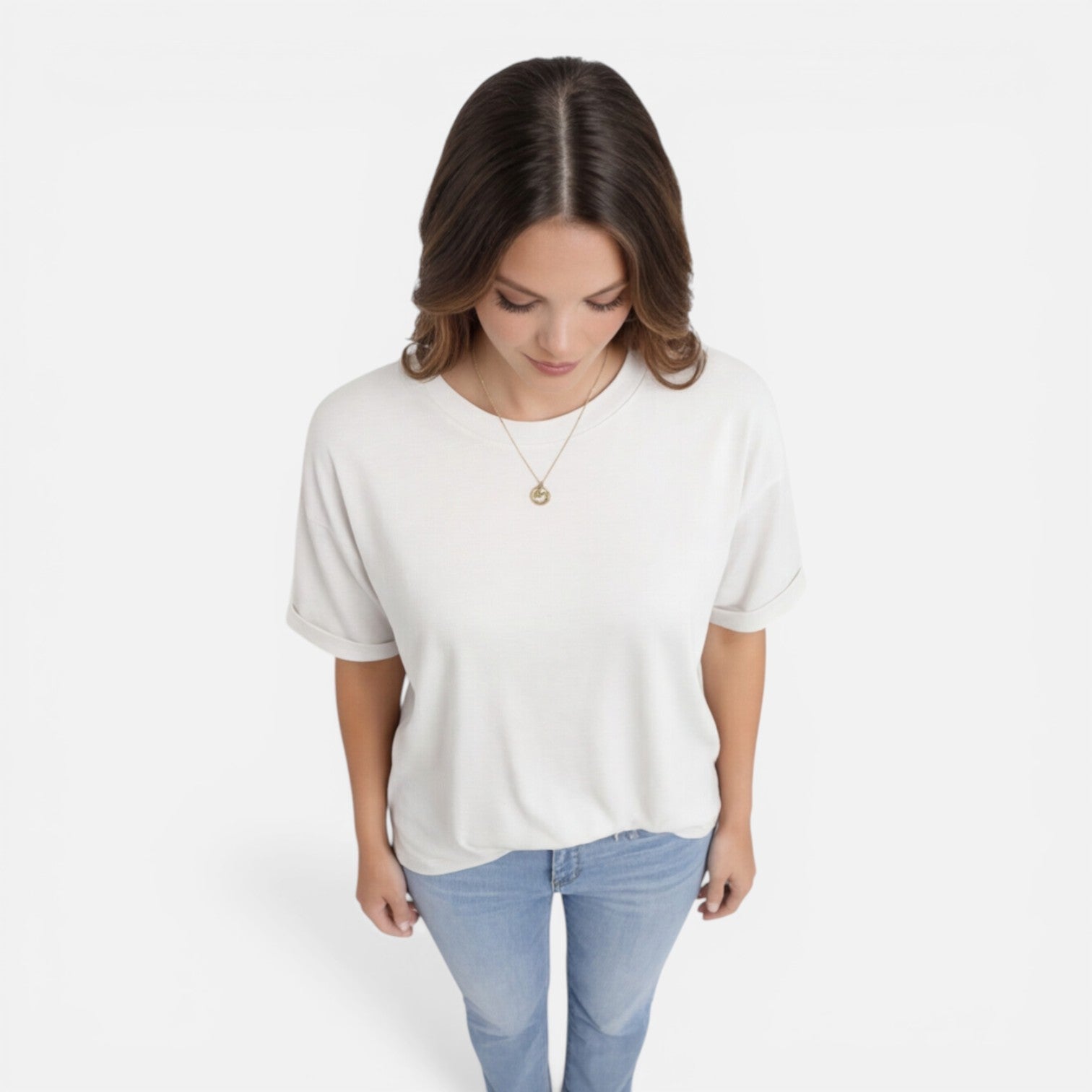 Oversized Cotton T-Shirt for Women | Lightweight & Breathable Daily Wear