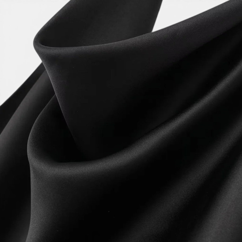 Satin Halter Neck Top for Women | Draped Elegant Fit | Evening Wear