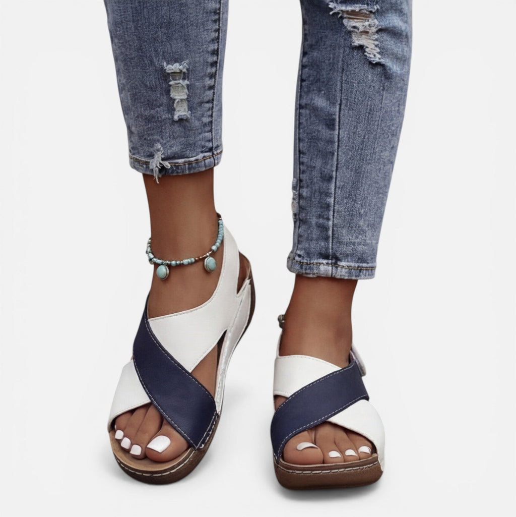 Women's Adjustable Velcro Orthopedic Comfort Sandals for Daily Wear