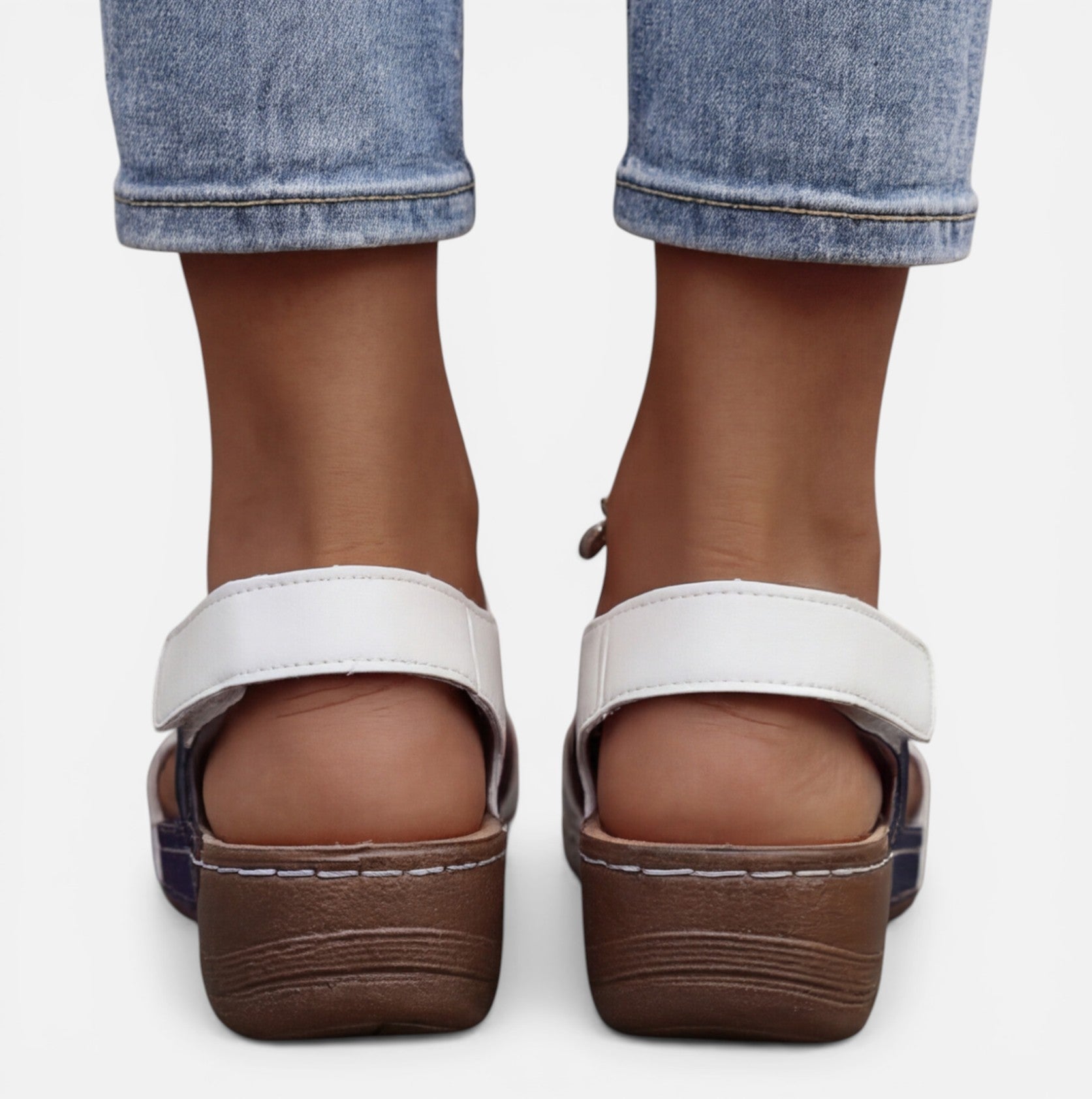 Women's Adjustable Velcro Orthopedic Comfort Sandals for Daily Wear