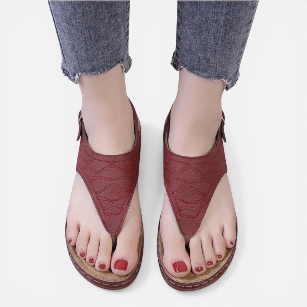 Women's Comfortable Wedge Sandals for Summer Walking Support