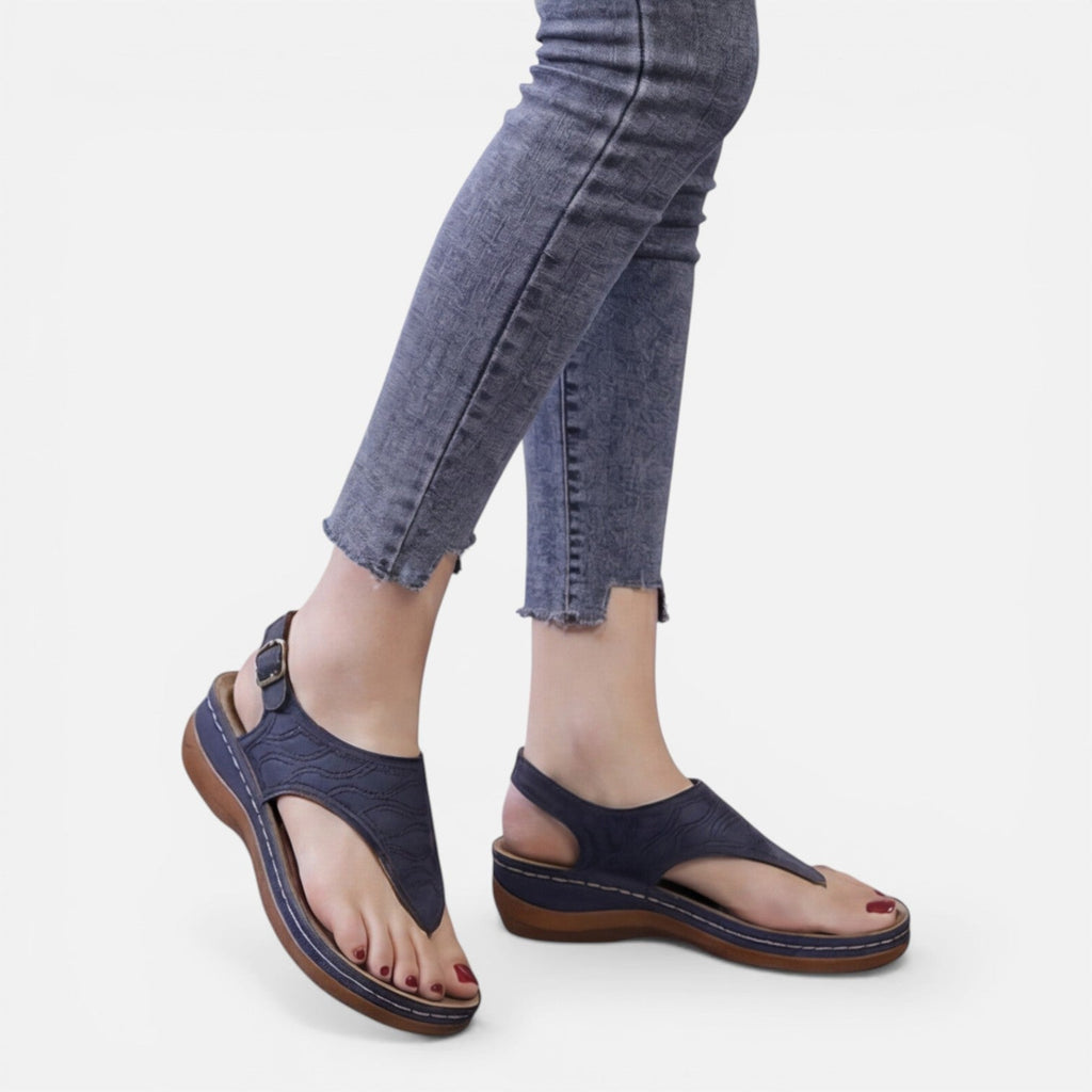 Women's Comfortable Wedge Sandals for Summer Walking Support