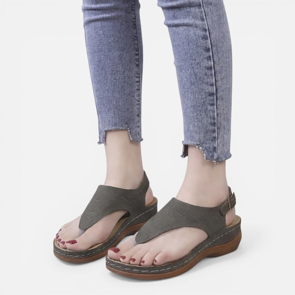 Women's Comfortable Wedge Sandals for Summer Walking Support