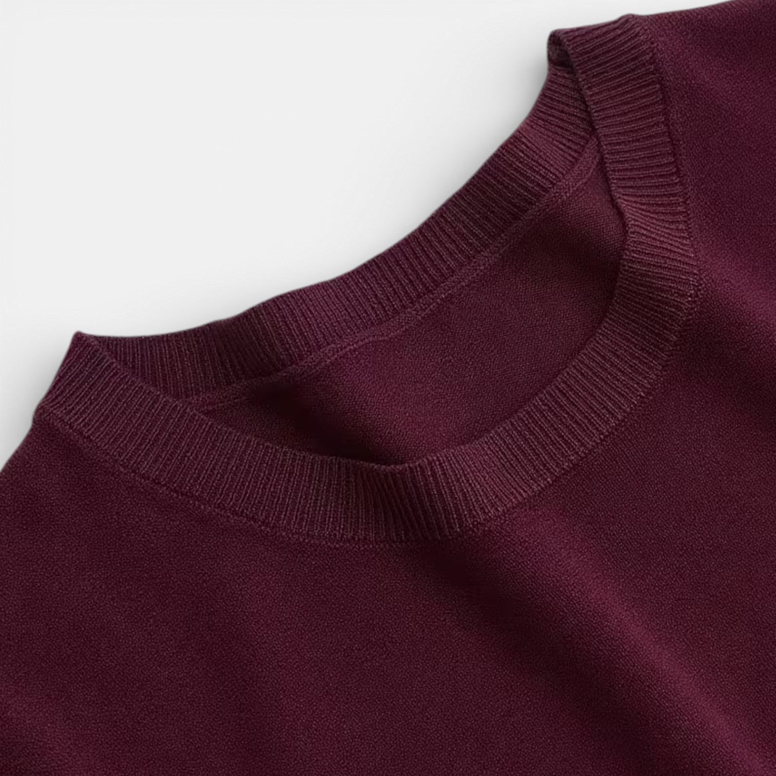 Women's Comfortable Wool Blend Knit Top - Classic Fit Casual Wear