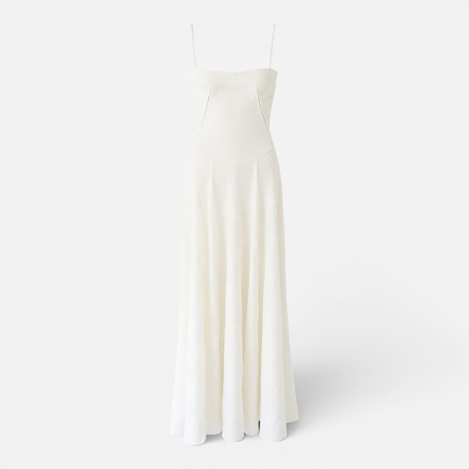 Women's Corset Maxi Dress | Elegant Wedding Guest Attire in Soft Fabric