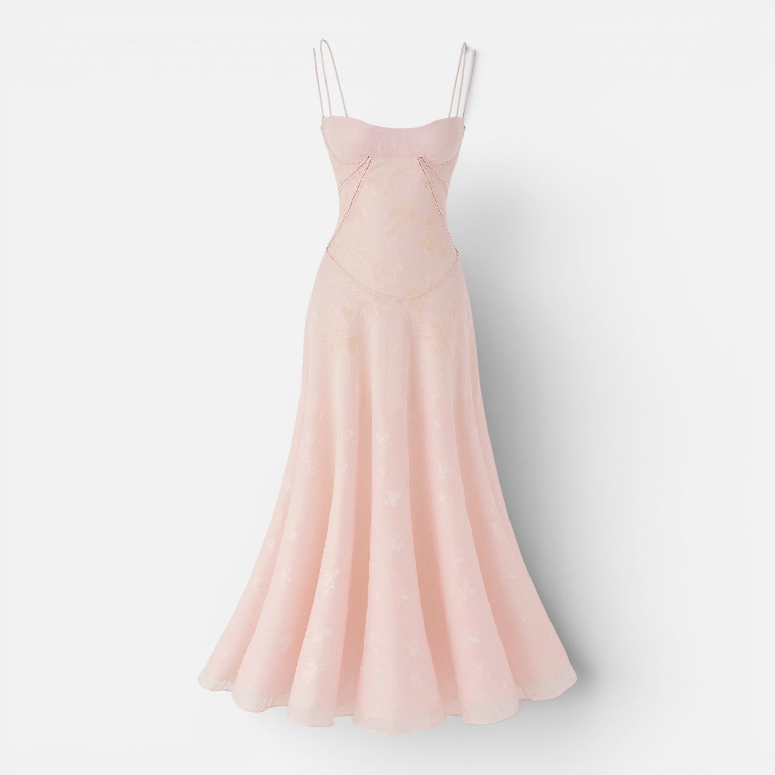 Women's Corset Maxi Dress | Elegant Wedding Guest Attire in Soft Fabric