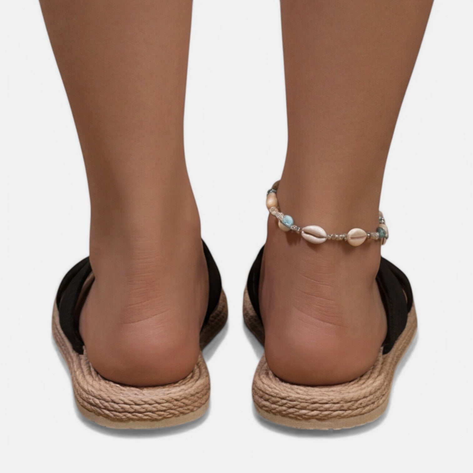 Women's Espadrille Cross Strap Sandals | Comfortable Slip-On Slides