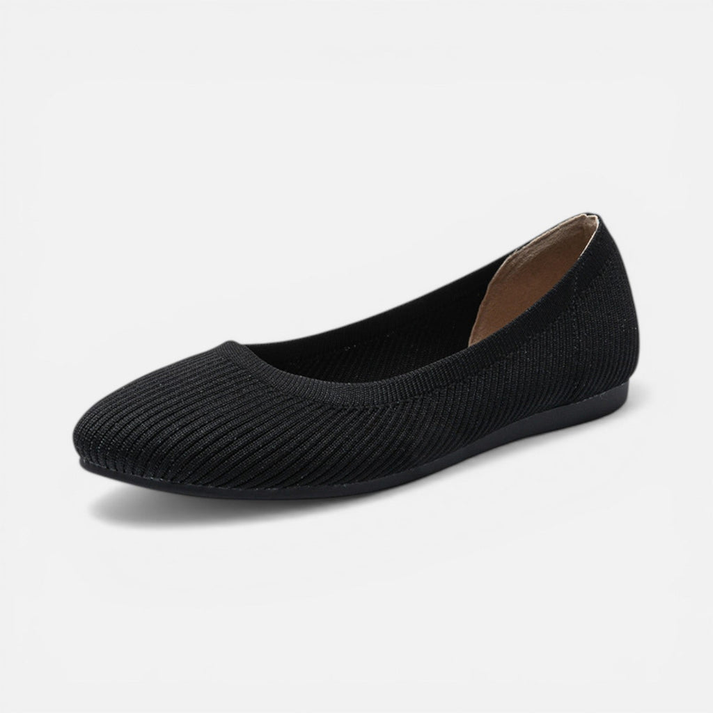 Women’s Knit Ballet Loafers Slip-On Casual Comfort Shoes