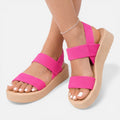 Women's Lightweight Breathable Wedge Sandals for Summer Comfort