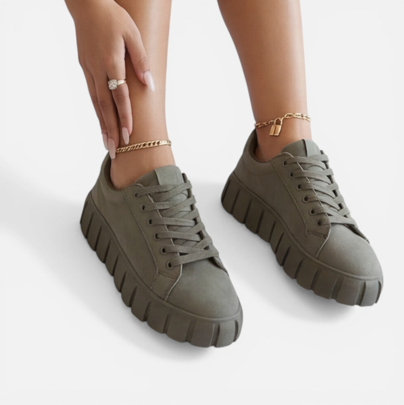 Women's Lightweight Cushioned Sole Sneakers for Comfortable Walking