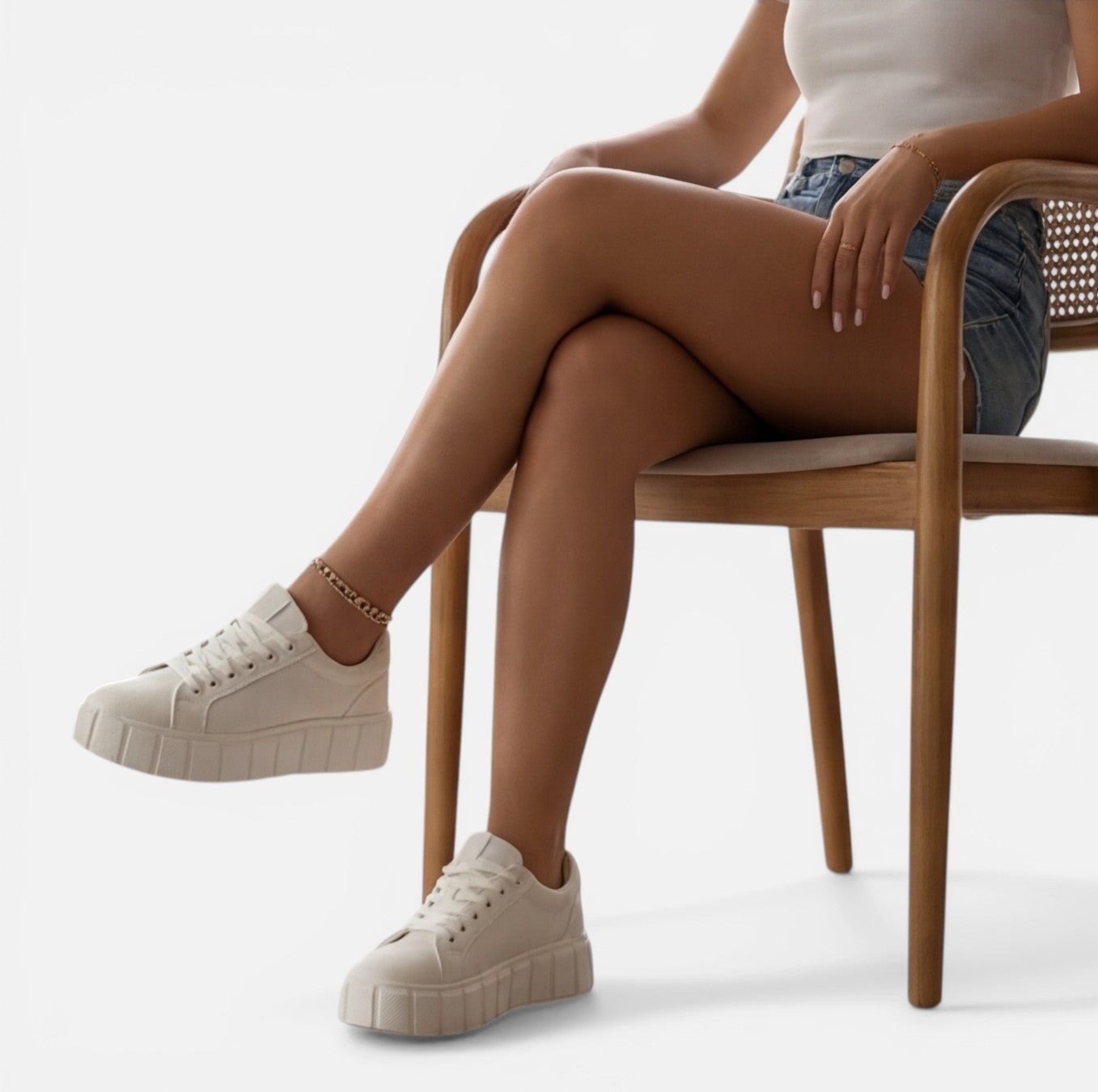 Women's Lightweight Cushioned Sole Sneakers for Comfortable Walking