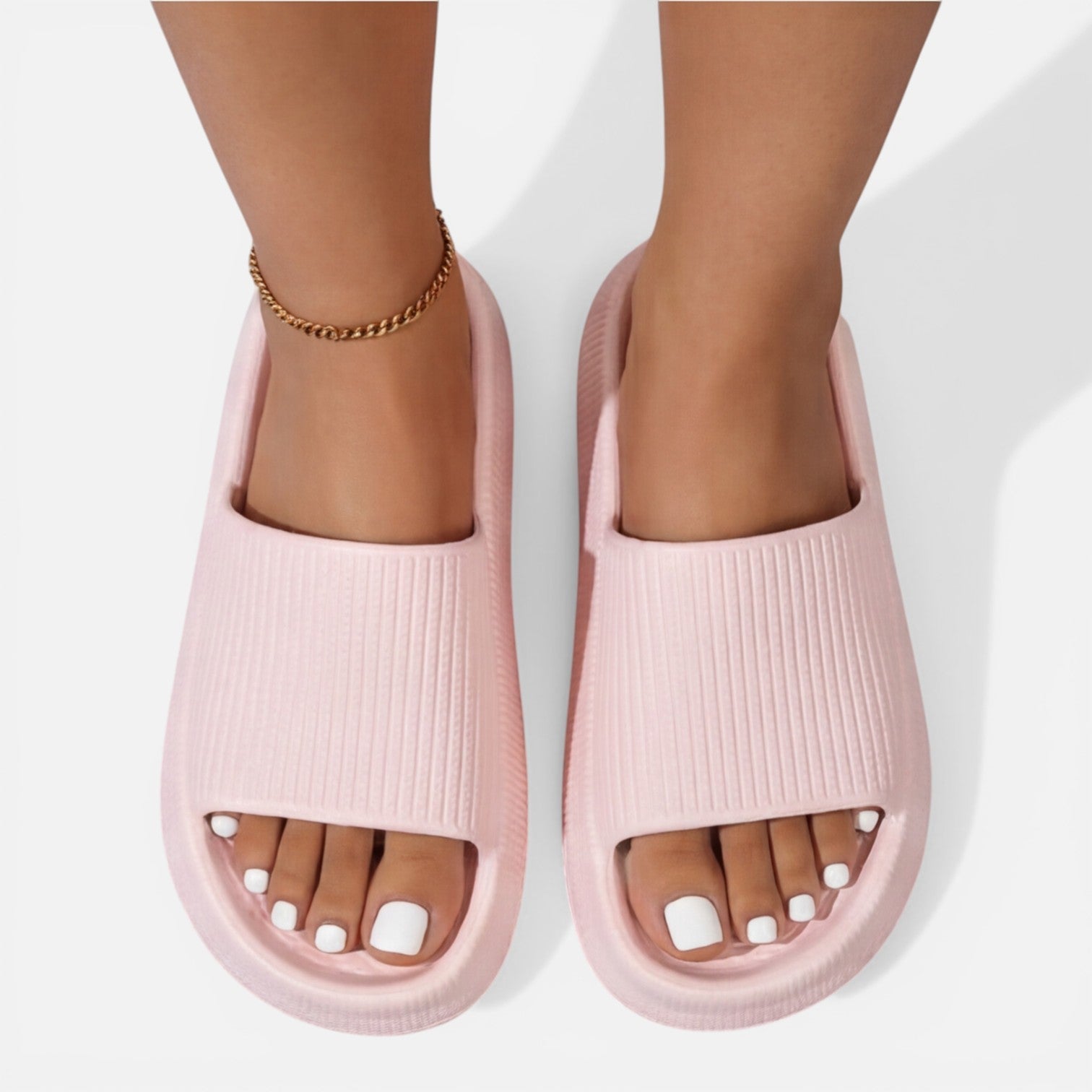 Women's Soft Cushioned Slide Sandals | Non-Slip Summer Footwear