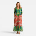 Women's Summer Maxi Dress - Lightweight Cotton, Casual Beachwear