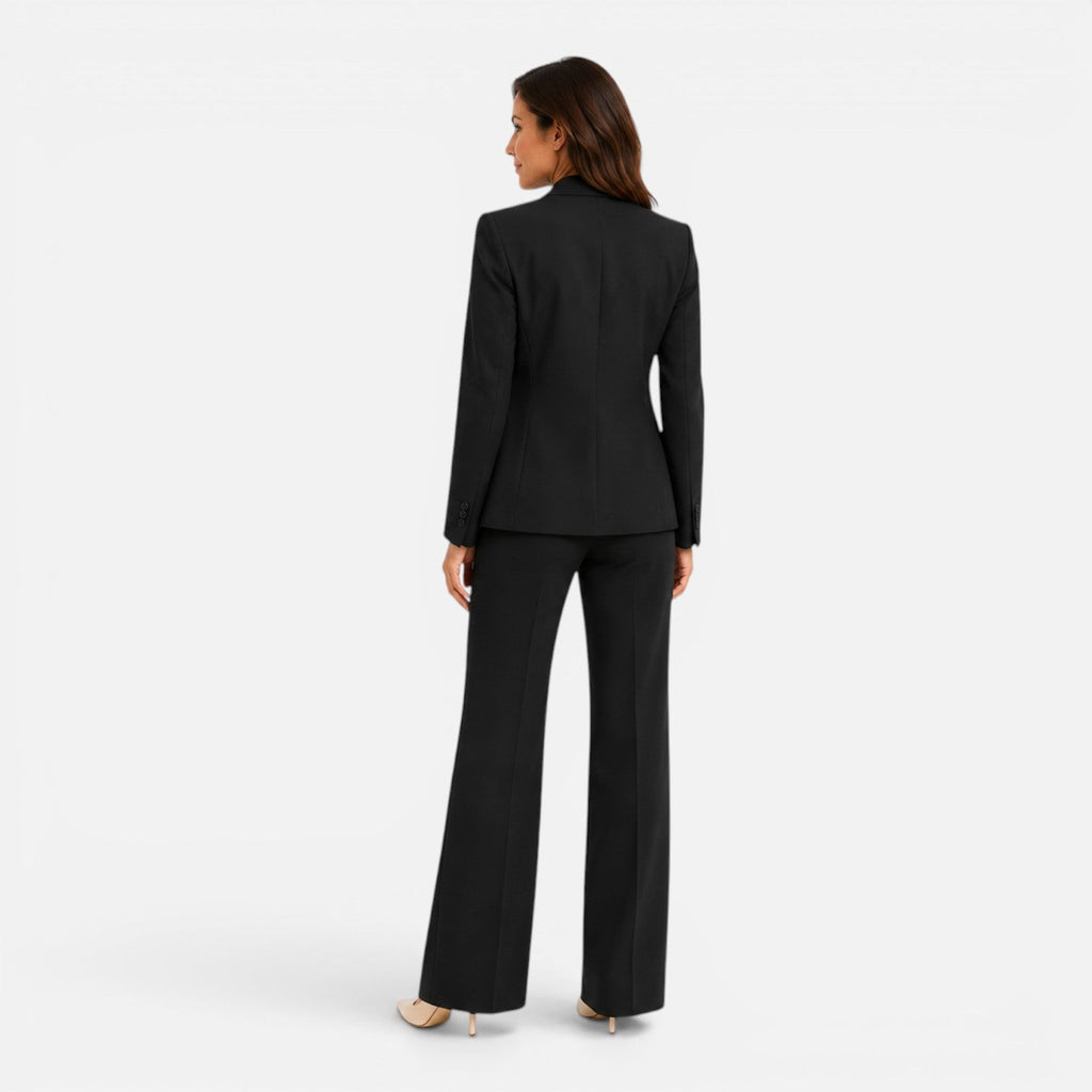Women's Tailored Blazer and Pants Set | Formal Office Outfit in Classic Fit